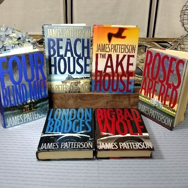 James Patterson 6 Hardcover Book Lot