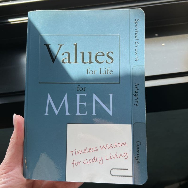 Values for Men