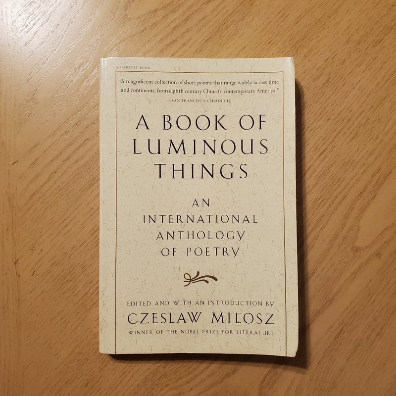 A Book of Luminous Things