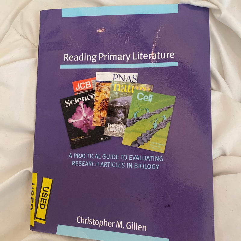 Reading Primary Literature