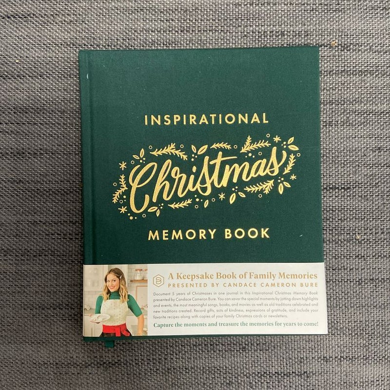 Inspirational Christmas Memory Book by Candace Cameron Bure