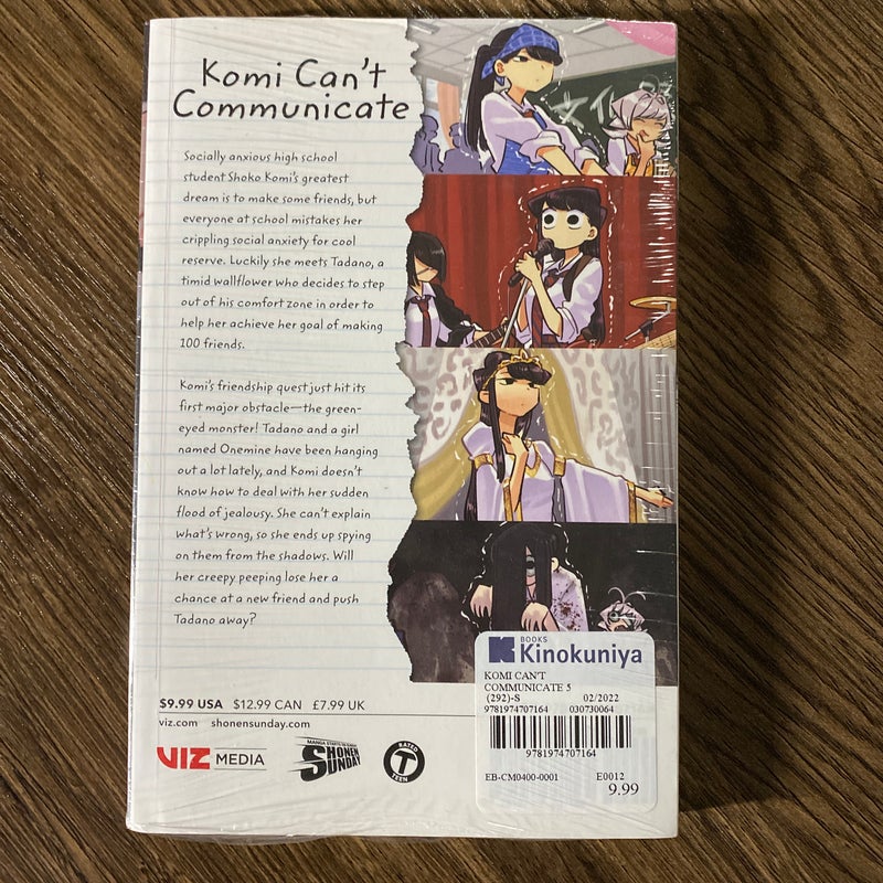 Komi Can't Communicate, Vol. 5