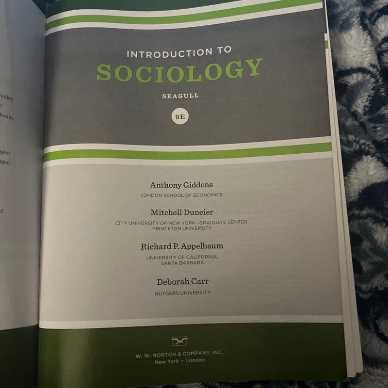 Introduction to Sociology