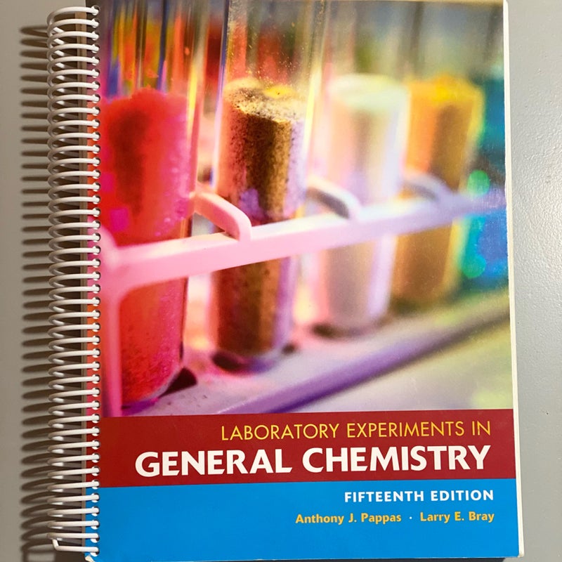 Laboratory experiments in general chemistry