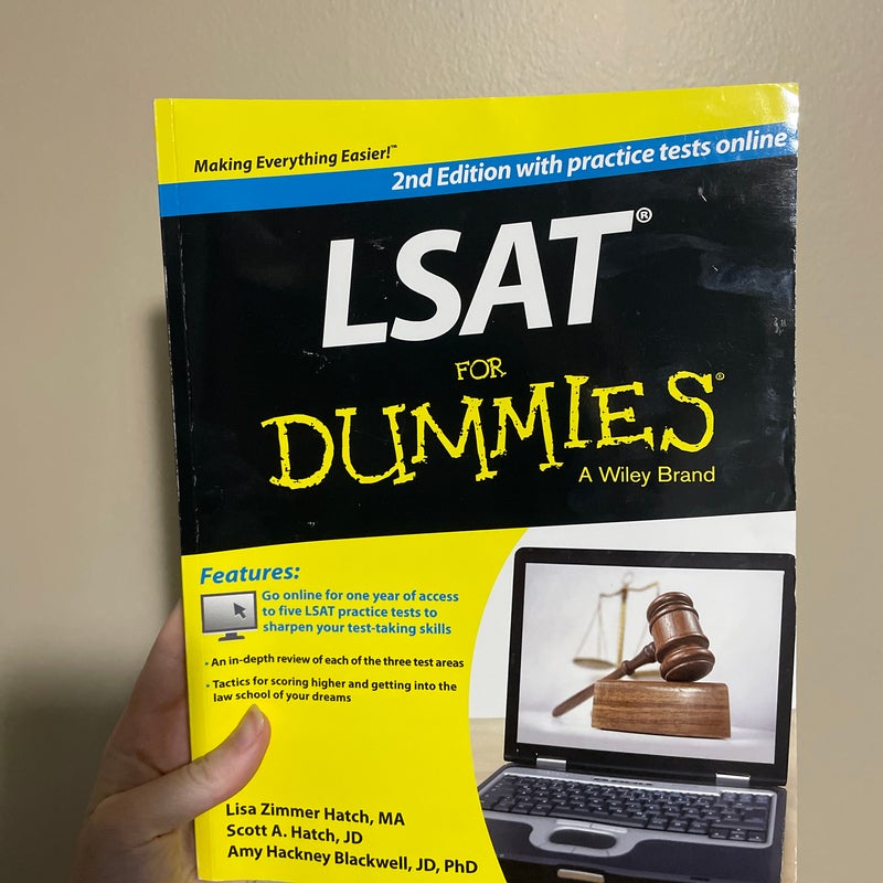 LSAT for Dummies (with Free Online Practice Tests)