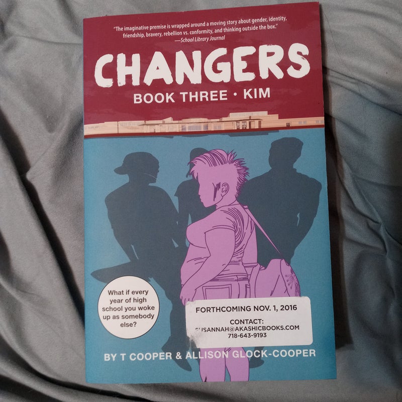 Changers Book Three