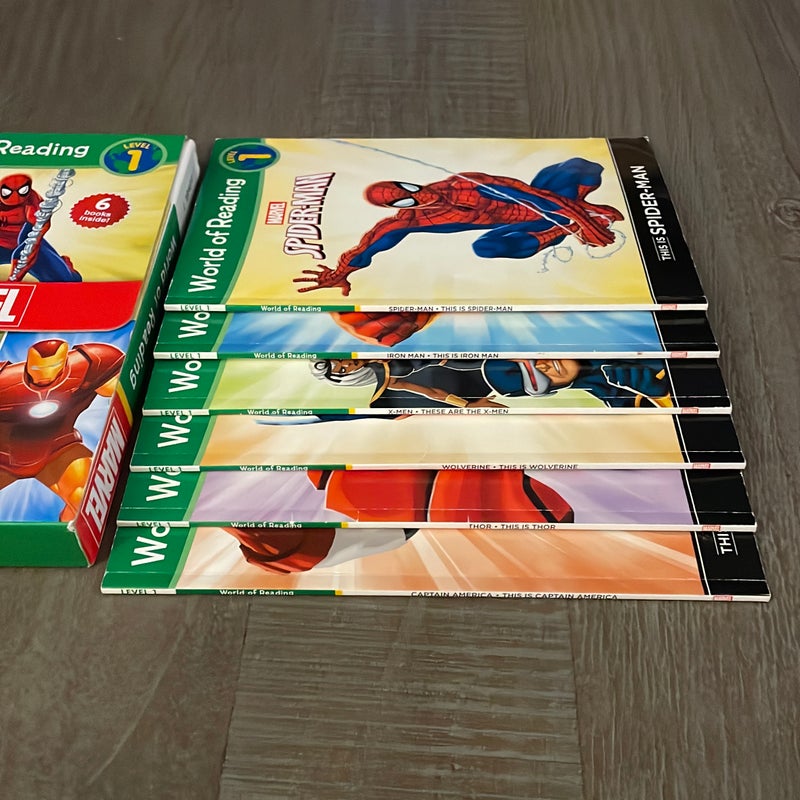 World of Reading Marvel Boxed Set by DBG