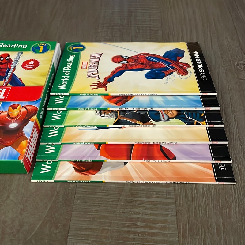 World of Reading Marvel Boxed Set