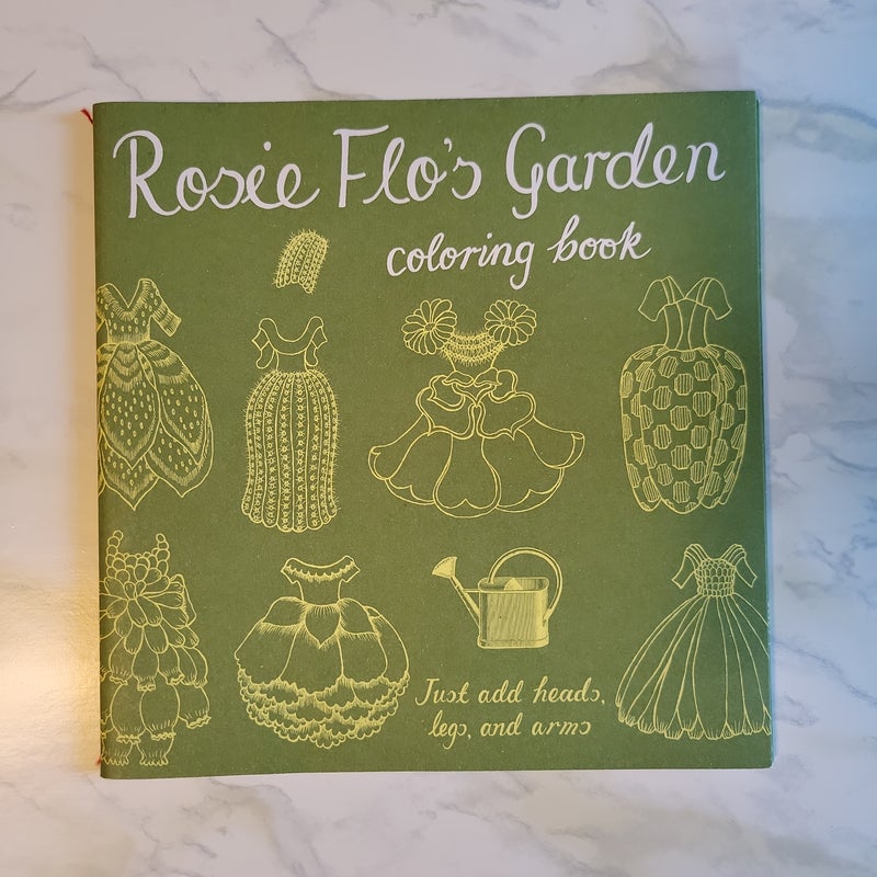 Rosie Flo's Garden Coloring Book