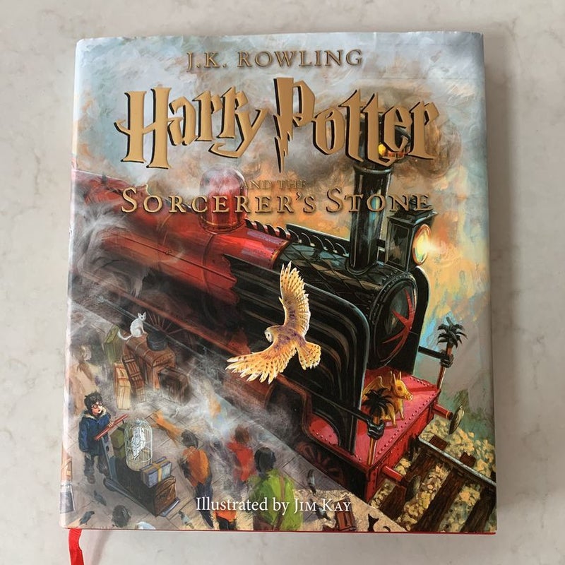 Harry Potter and the Sorcerer's Stone (illustrated)