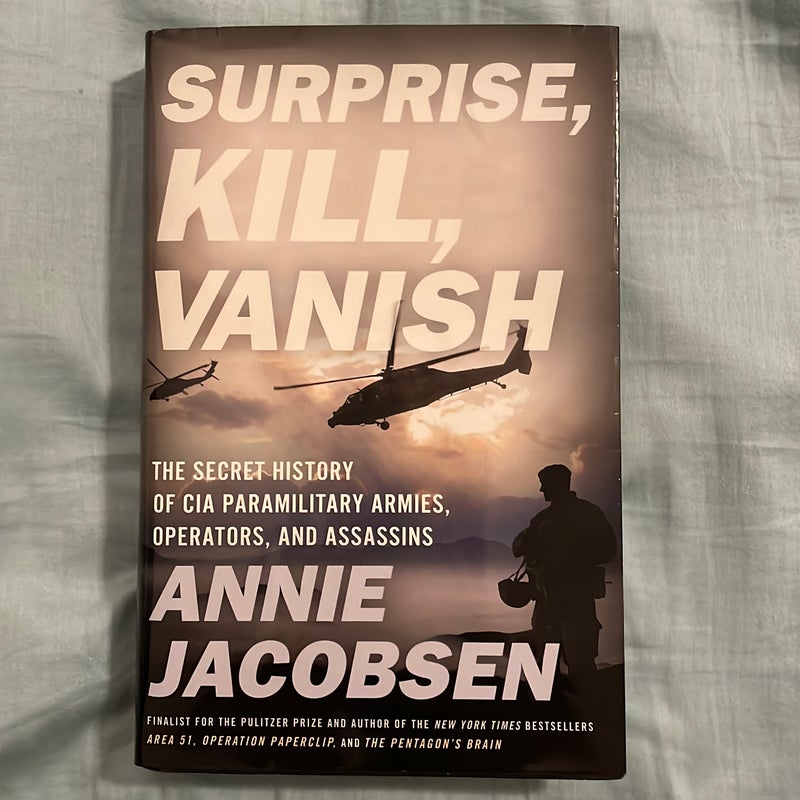 Surprise, Kill, Vanish