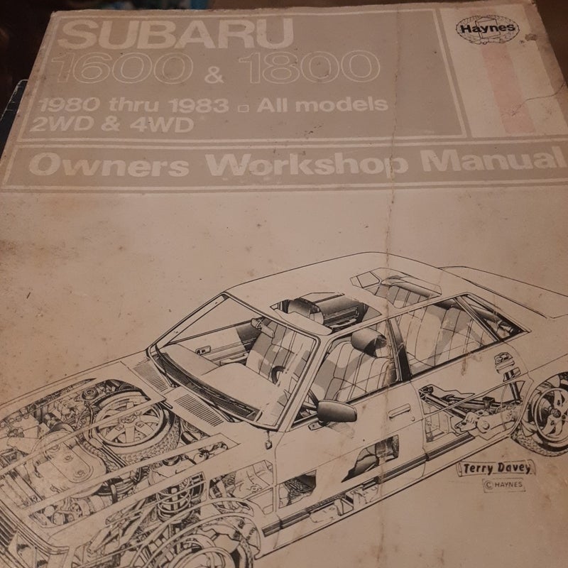 Subaru Owners Workshop Manual