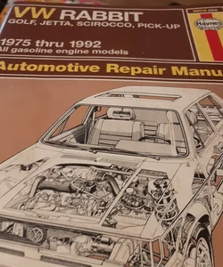 VW Rabbit, Jetta, Scirocco and Pickup, 1975-1992