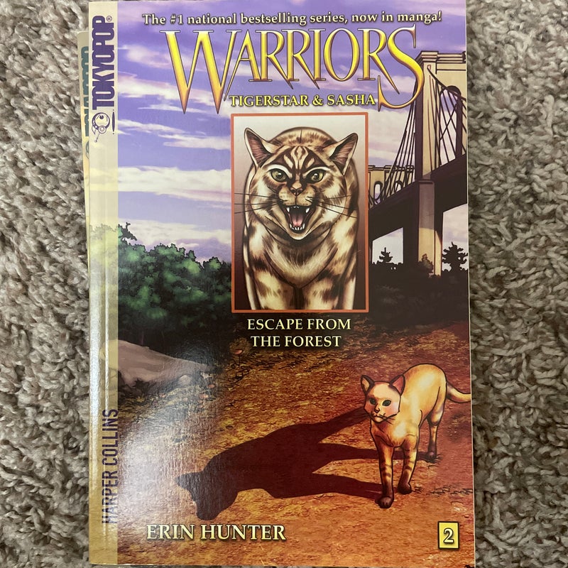 Warriors Manga: Tigerstar and Sasha #2: Escape from the Forest