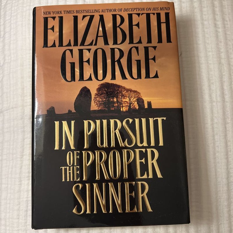 In Pursuit of the Proper Sinner