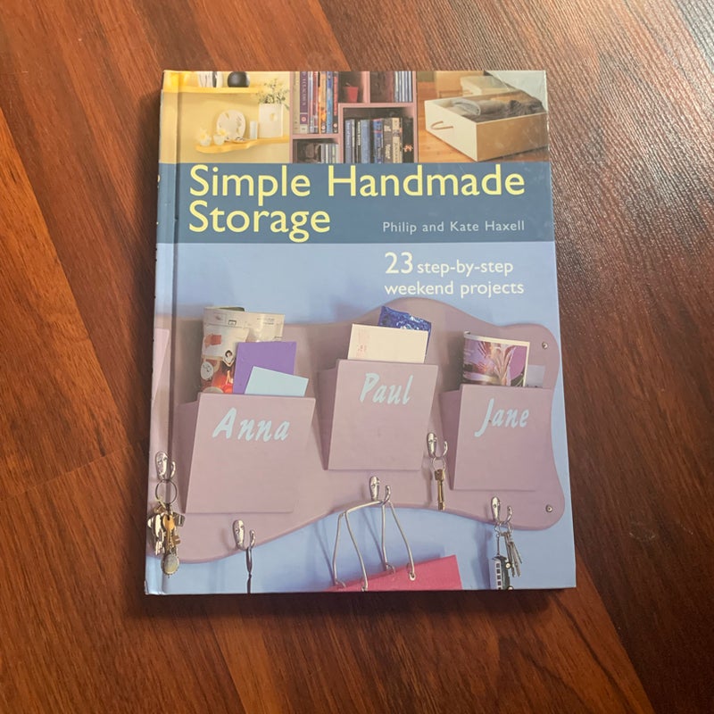 Simple Handmade Storage 
