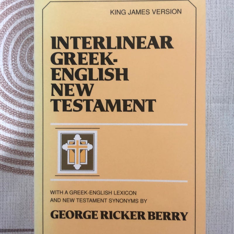 Interlinear Greek-English New Testament