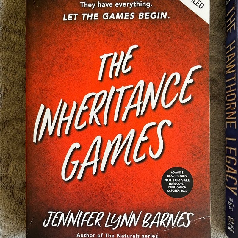The Inheritance Games ARC