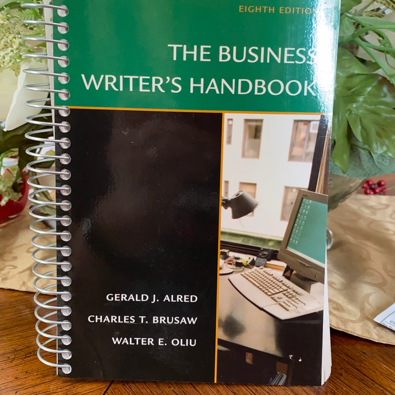 The Business Writer's Handbook