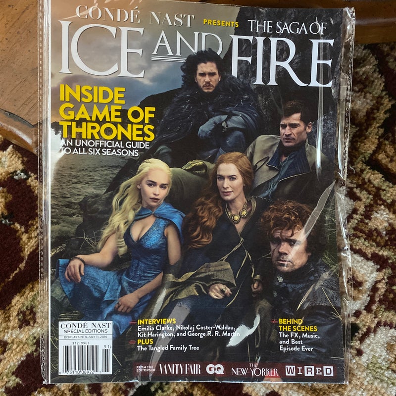 The Saga of ice and fire