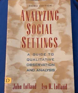 Analyzing social settings