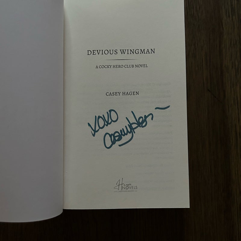 Devious Wingman (signed)