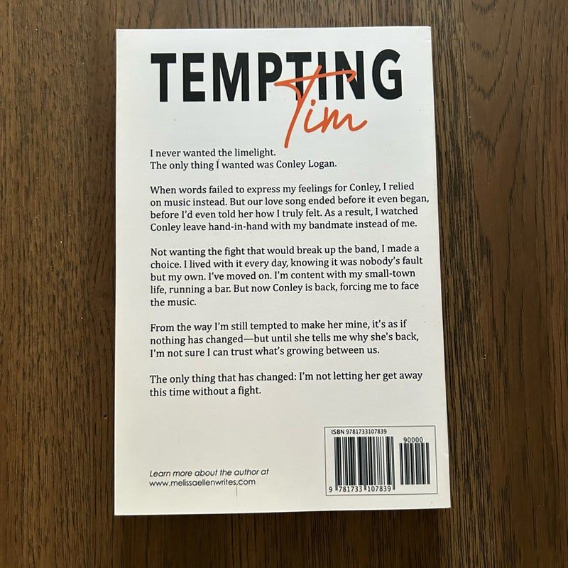 Tempting Tim (signed)
