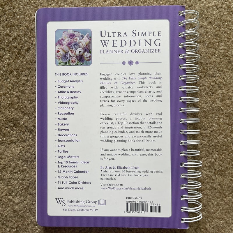 Ultra Simple Wedding Planner and Organizer