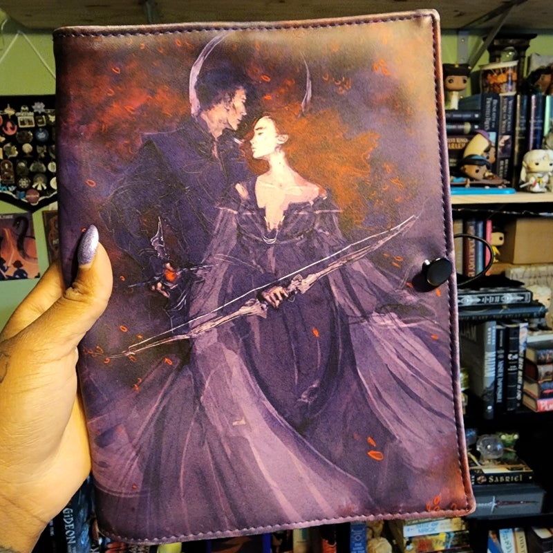 Illumicrate From Blood and Ash Fabric Book Jacket