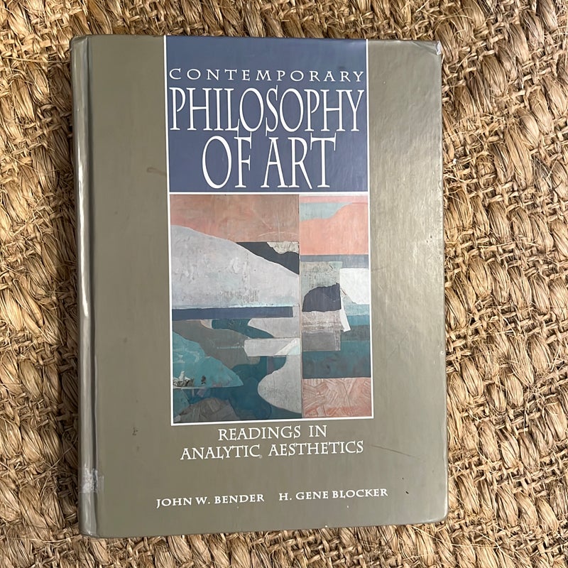 Contemporary Philosophy of Art