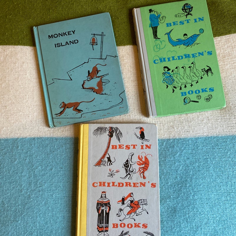 Set of three vintage children’s books