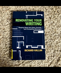 Renovating Your Writing