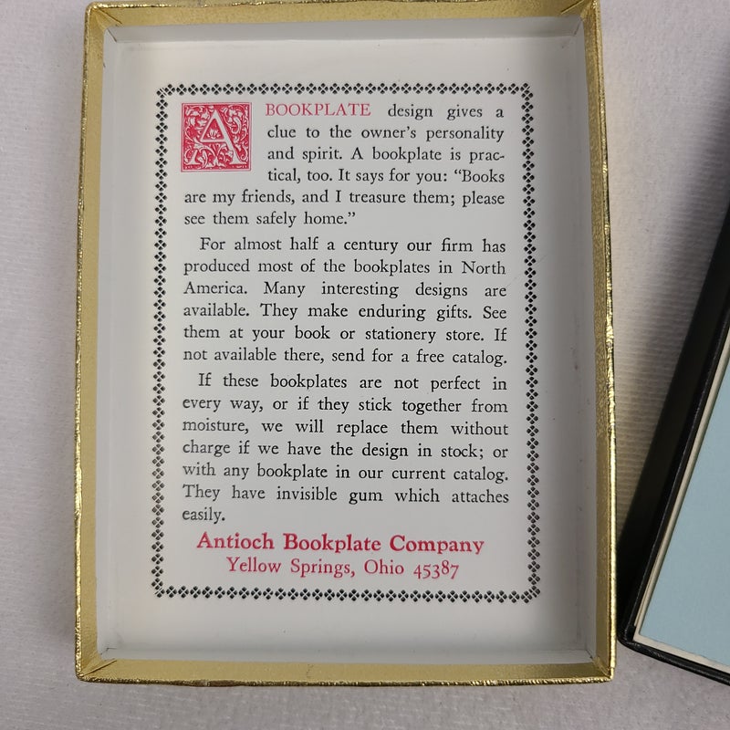 Antioch BookPlates 50 Designed for Chemist