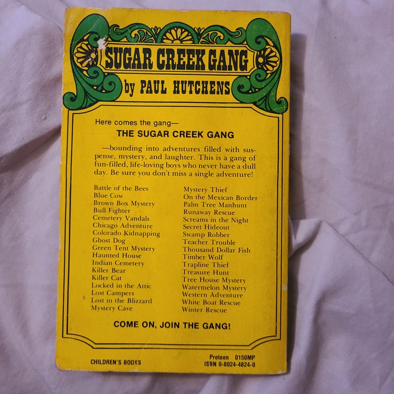 Sugar Creek Gang Western Adventure by Paul Hutchens 1957 Vintage Paperback 