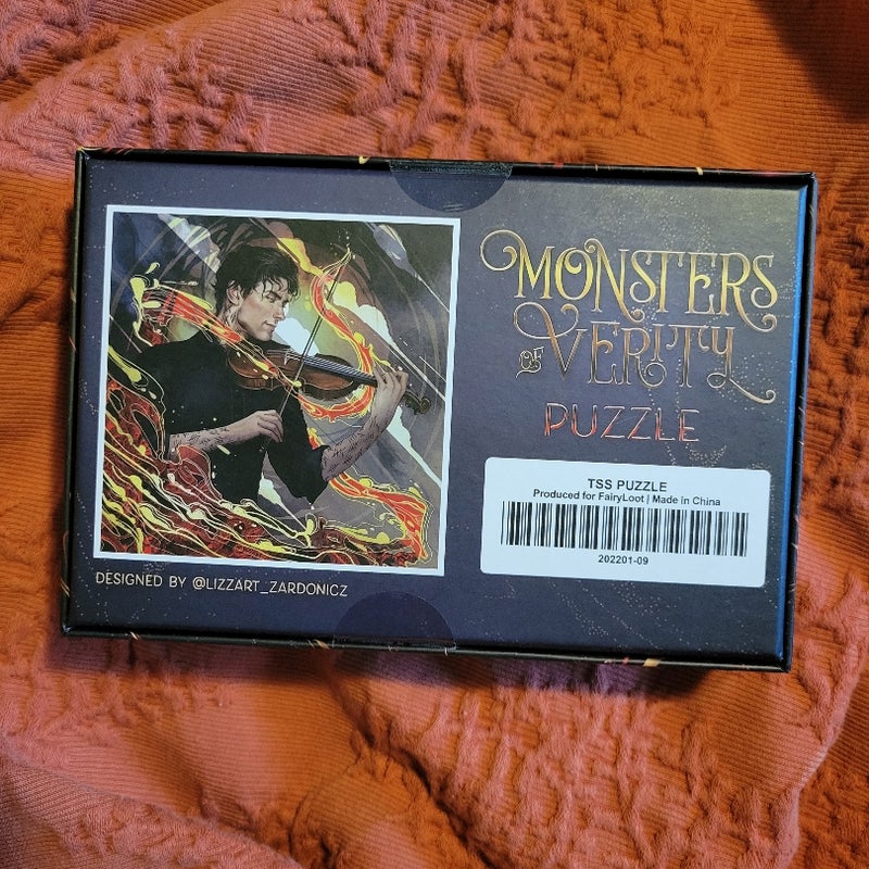 Fairyloot Monsters of Verity puzzle