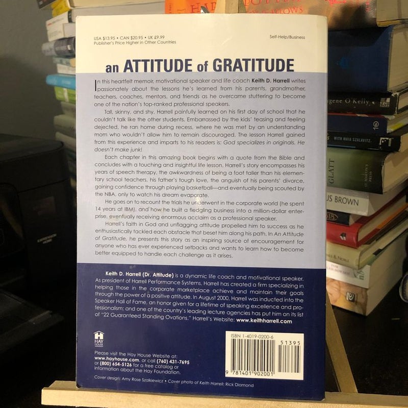 An Attitude of gratitude 