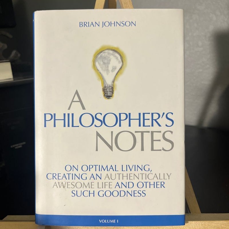 A Philosopher's Notes