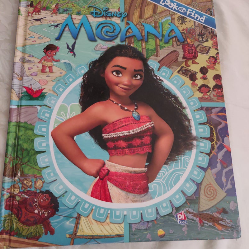 Moana Look and Find - O/P