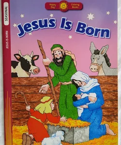 Jesus Is Born Coloring book 