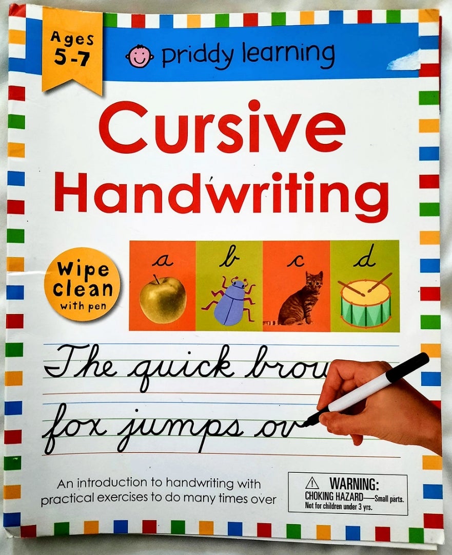 Cursive Writing Book: Practice Writing In Cursive To Improve - Foto 3