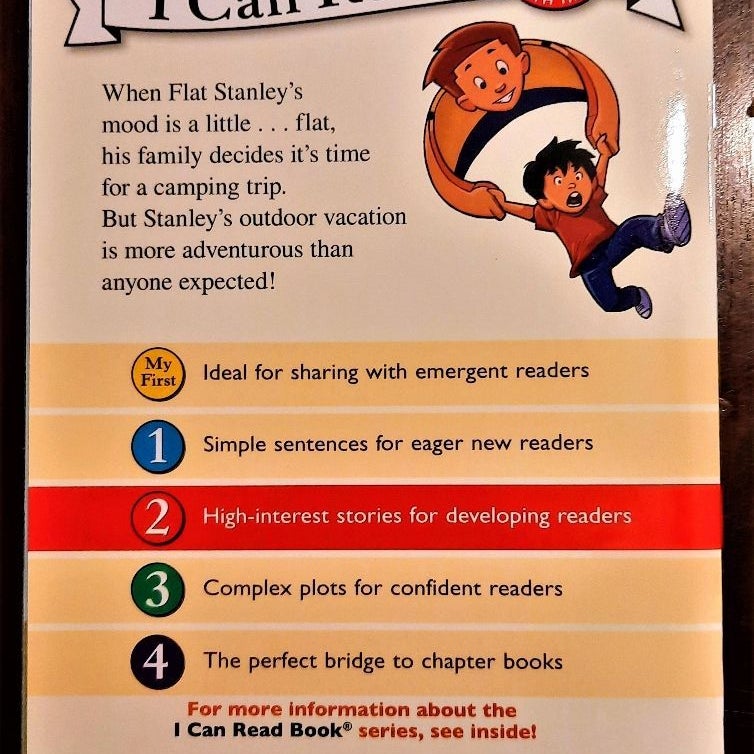 Flat Stanley Goes Camping (I Can Read level 2)