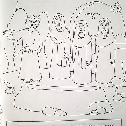 Jesus Lives! Coloring book (Coloring with Jesus)