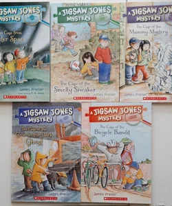 A Jigsaw Jones Mystery set of 5