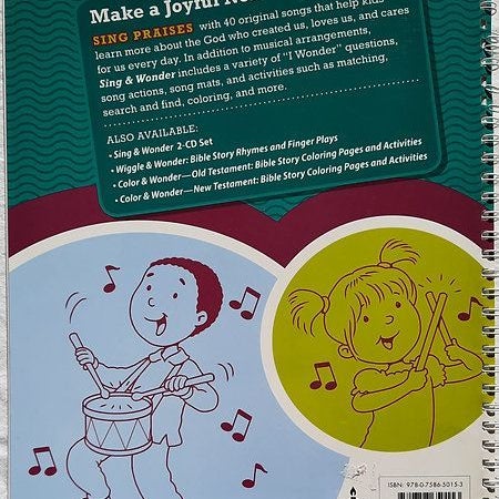 Sing and Wonder Songbook