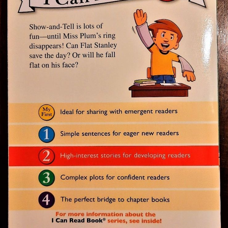 Flat Stanley Show-and-Tell Flat Stanley! I Can Read level 2