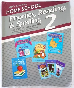 Abeka Home School Phonics, Reading, & Spelling 2 Curriculum/Lesson Plans