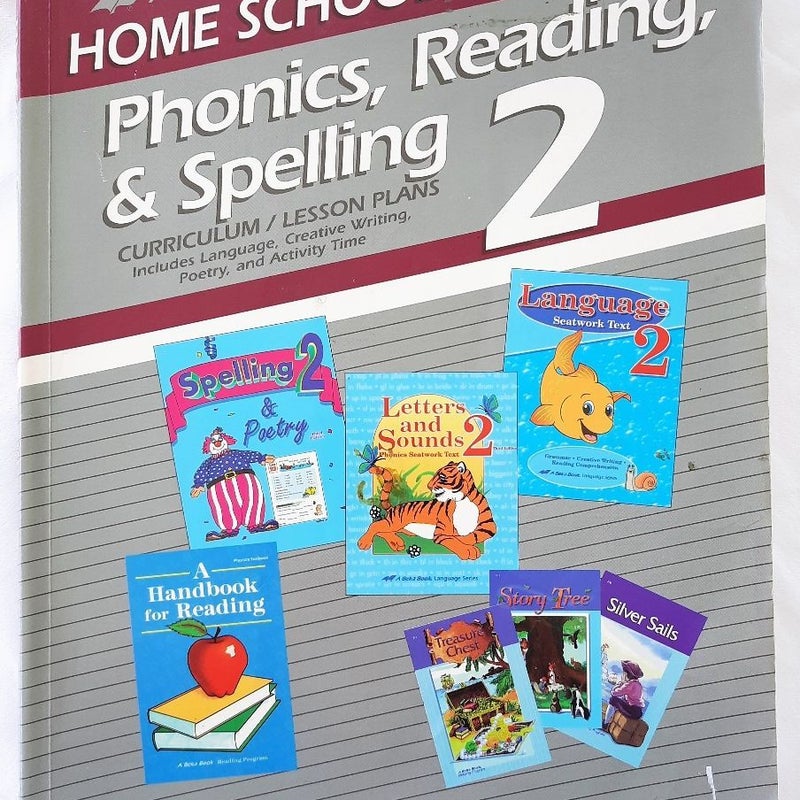 Abeka Home School Phonics, Reading, & Spelling 2 Curriculum/Lesson Plans