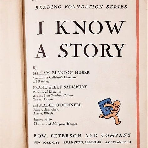 I Know a Story (The Wonder-Story Books) 1938 HC