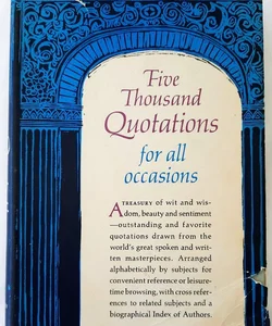 Five Thousand Quotations for All Occasions (Very good HC 1945)