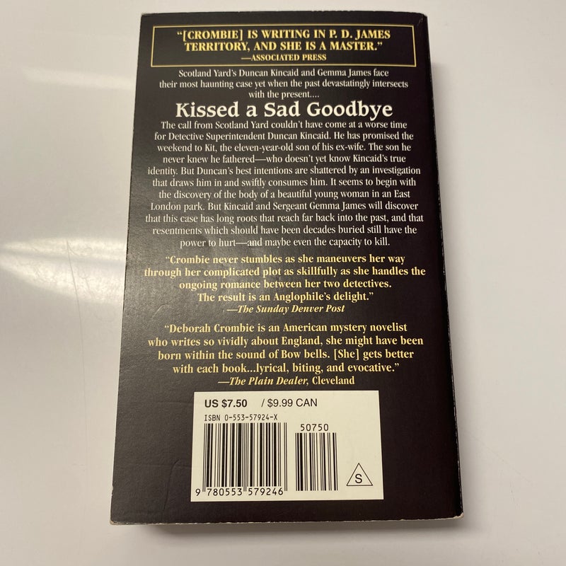 Kissed a Sad Goodbye